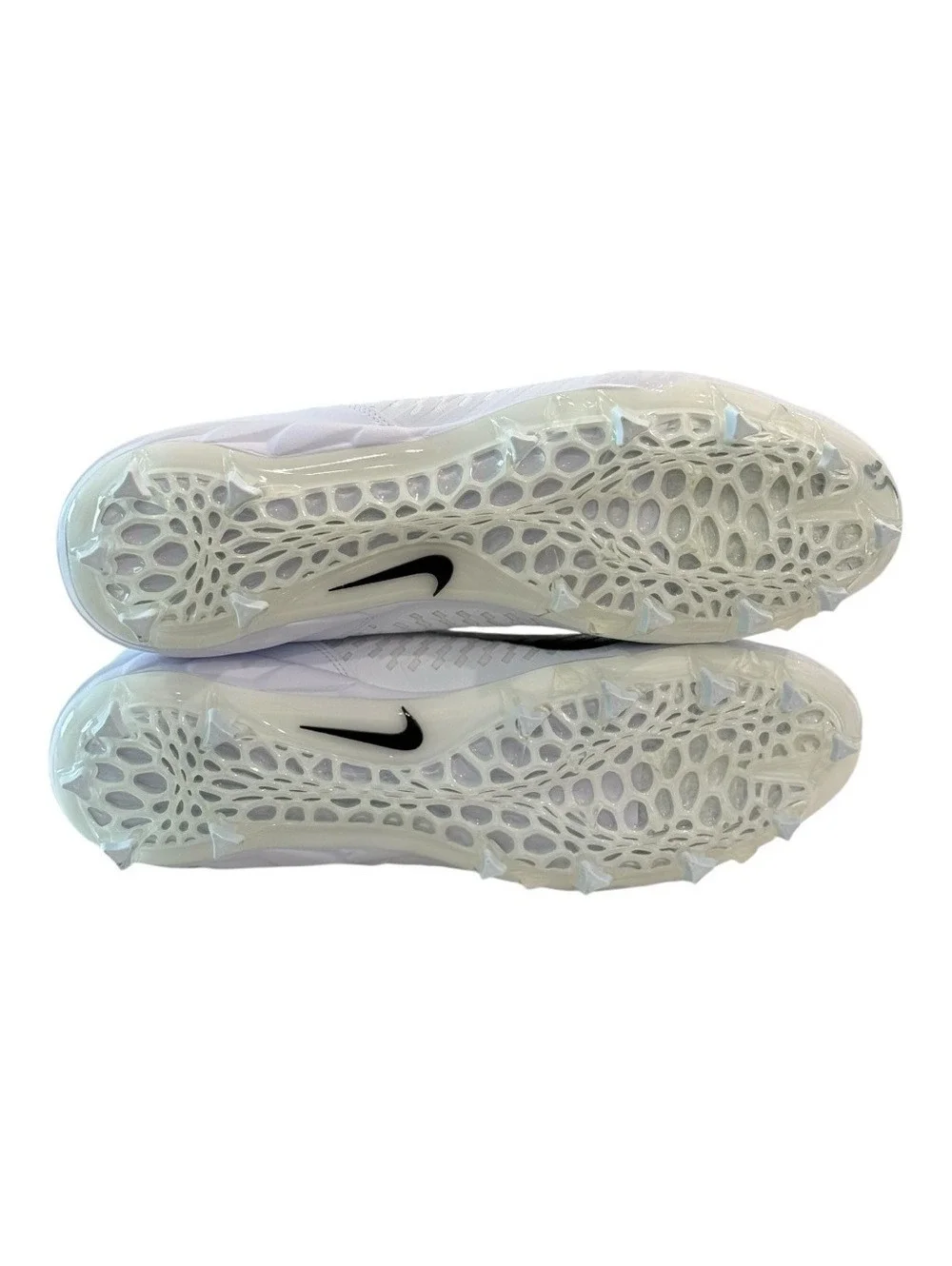 NIKE Alpha Men's  'White Black' Menace 2 Low Men's Football Cleats Size 16